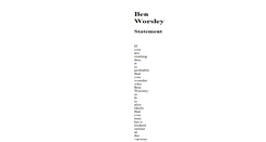 Desktop Screenshot of benworsley.com